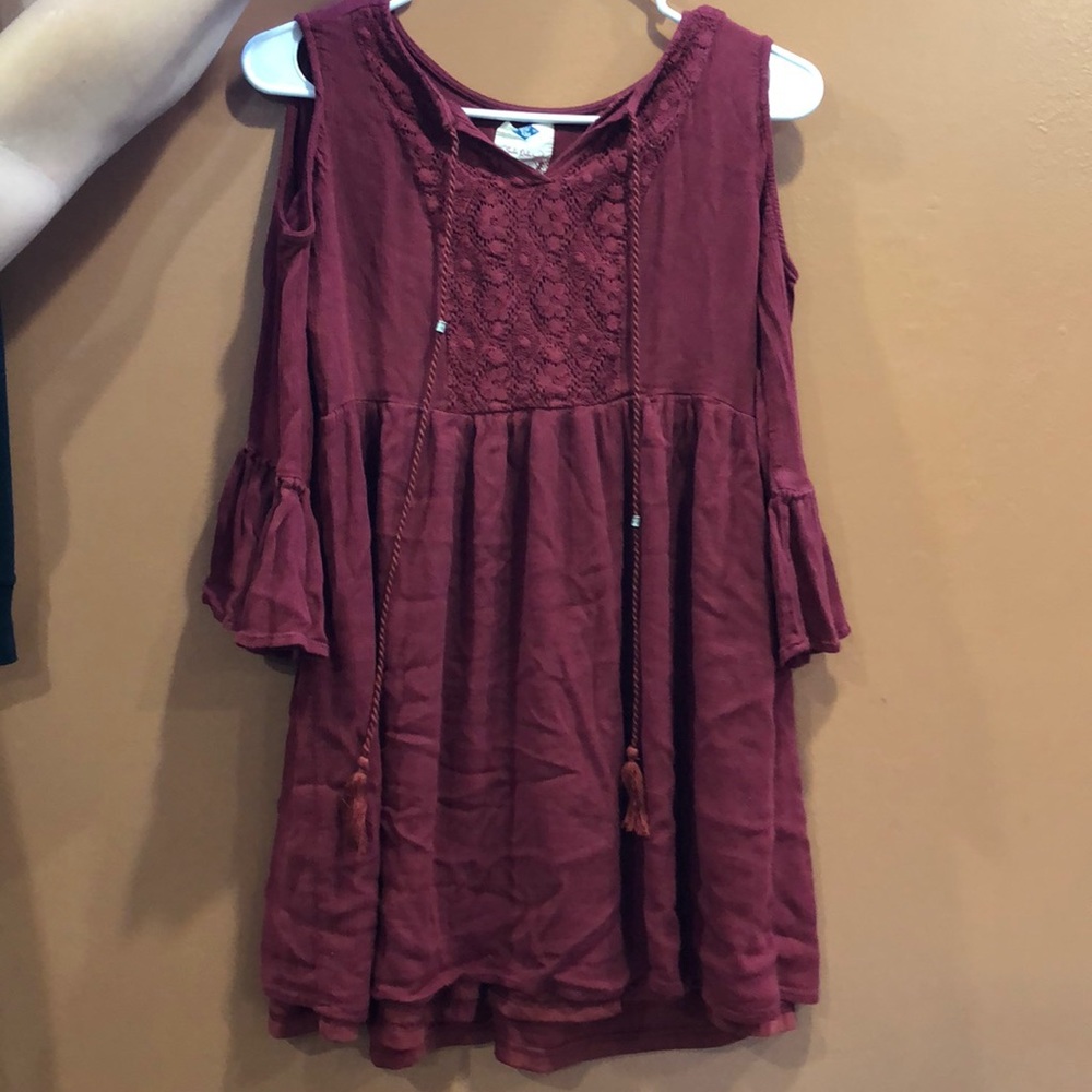 Sadie Robertson Blue Wild Dress